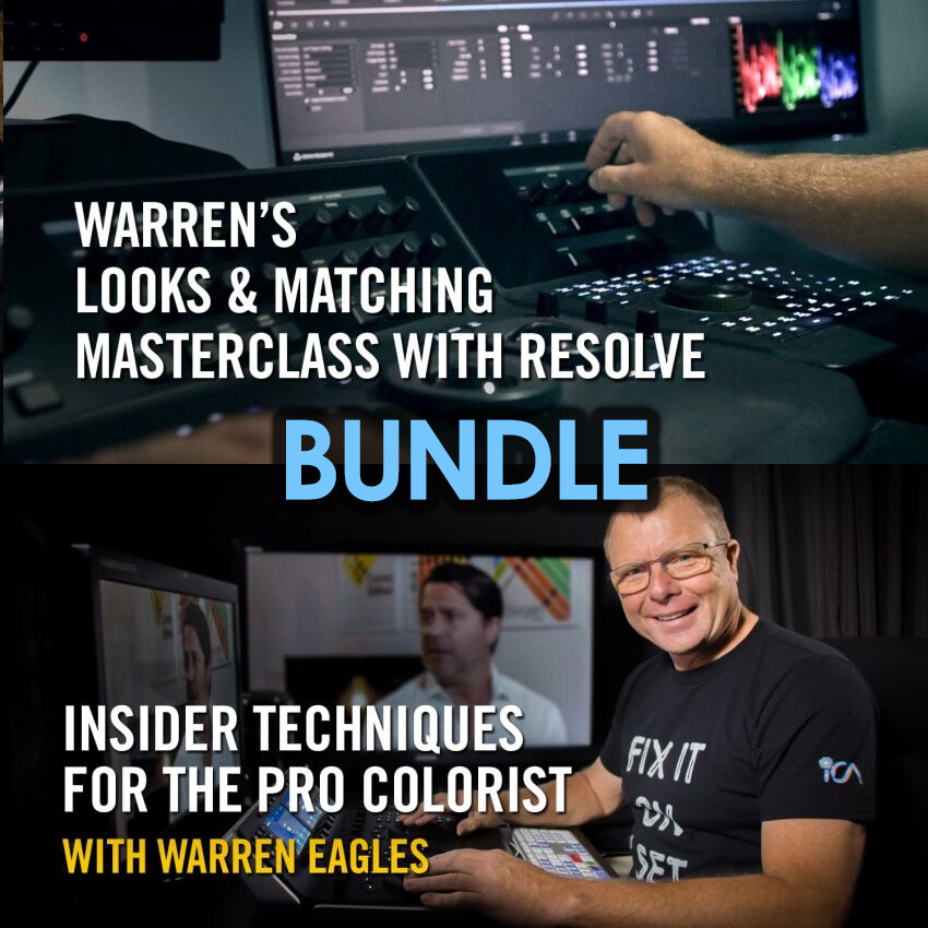 fxphd - Warren’s Looks and Matching Masterclass with Resolve + Insider Techniques for the Pro Colorist DOWNLOAD