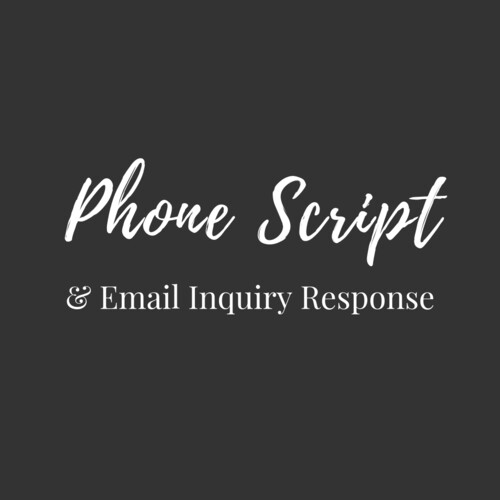 Alex Chalkley - Phone Script + Email Inquiry Response Bundle v1.0