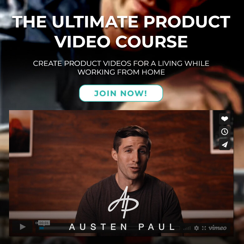 Austen Paul - The Ultimate Product Video Course