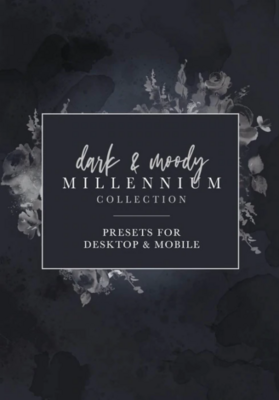 Pretty Presets and Actions – Dark & Moody Millenium Preset Collection