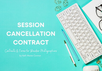 Kelli Marie Connor – Session Cancellation | Individual Contract