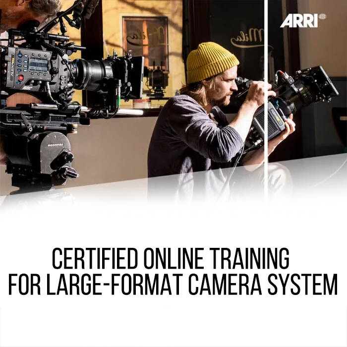 ARRI Academy - Certified Online Training for Large-Format Camera Systems