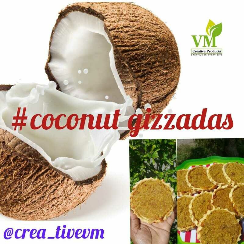 Plain Coconut Gizzadas