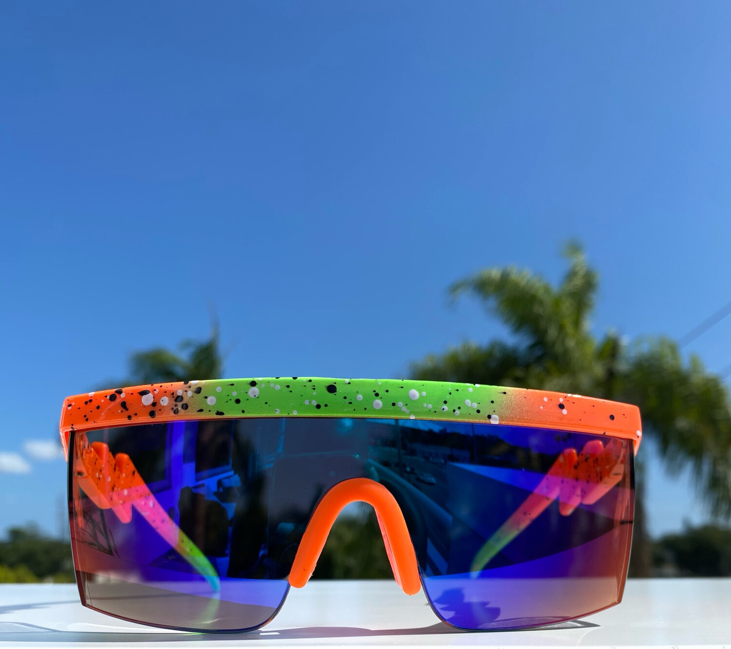 “Heat” 80’s Goggle Sunglasses