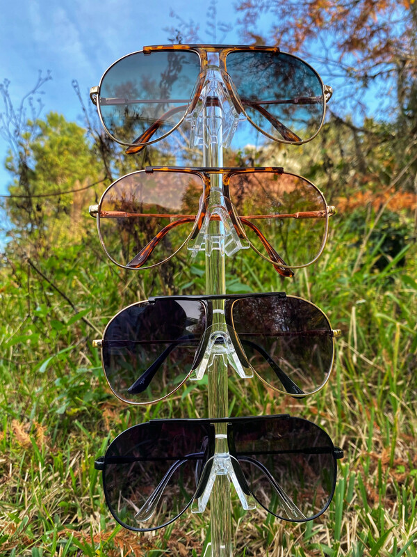 “Members Only” Oversized Aviator sunglasses