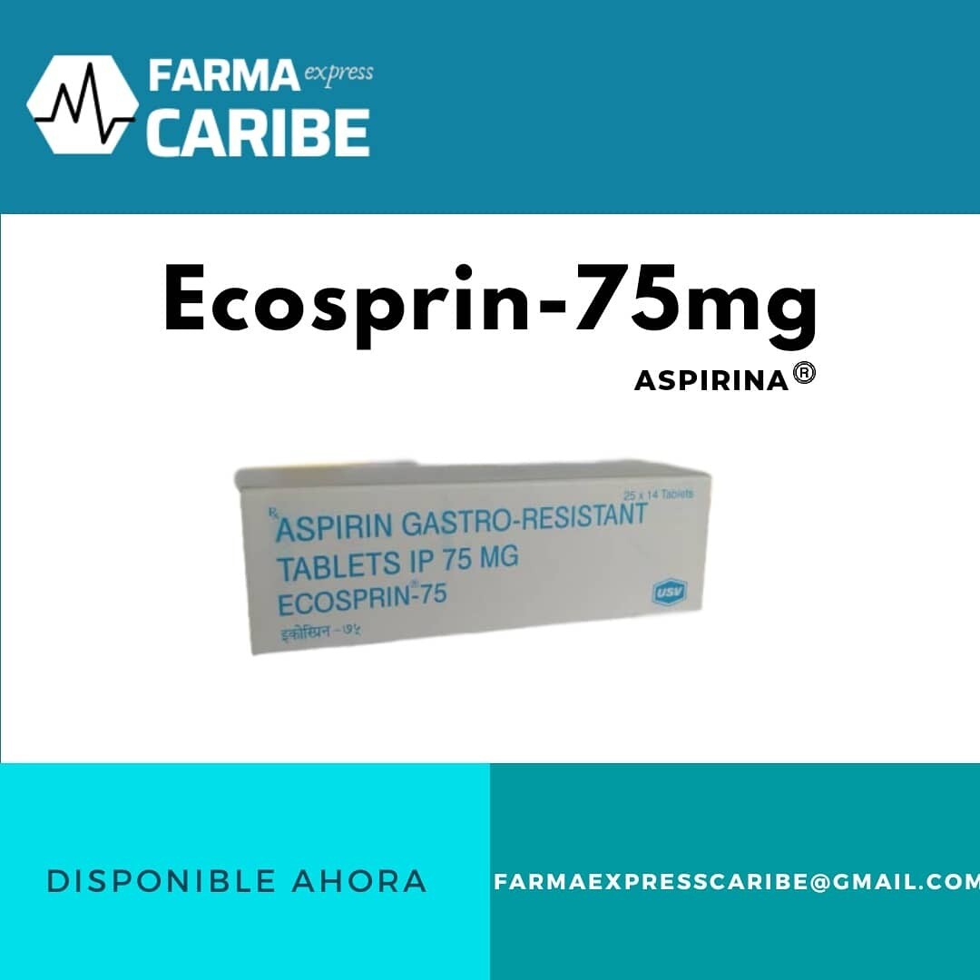 Ecosprin 75mg (aspirina 10 tab)