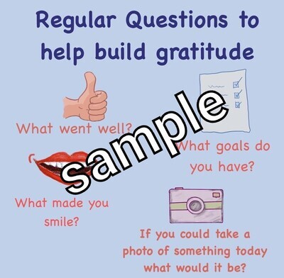Downloadable Poster - Gratitude Questions
