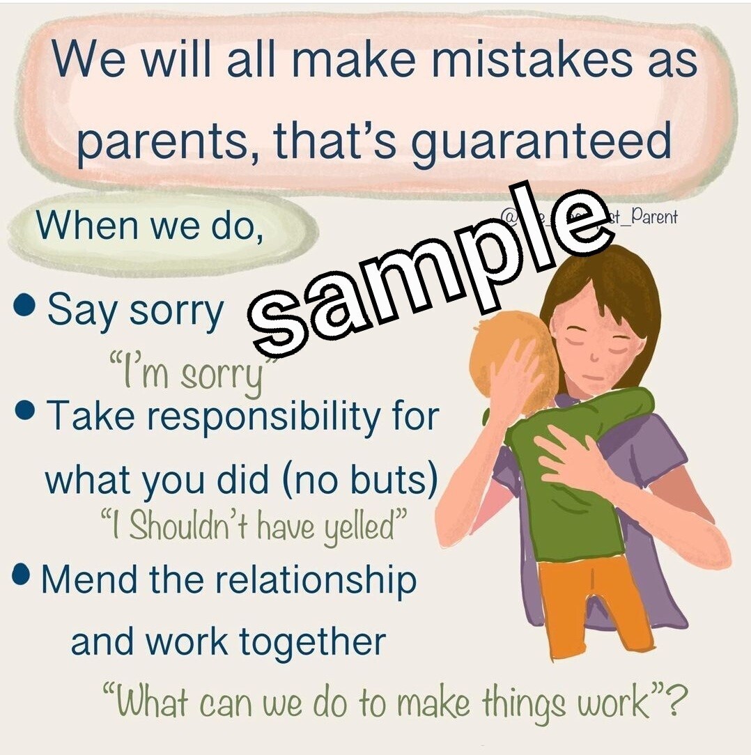 Downloadable Poster - Parent Mistakes