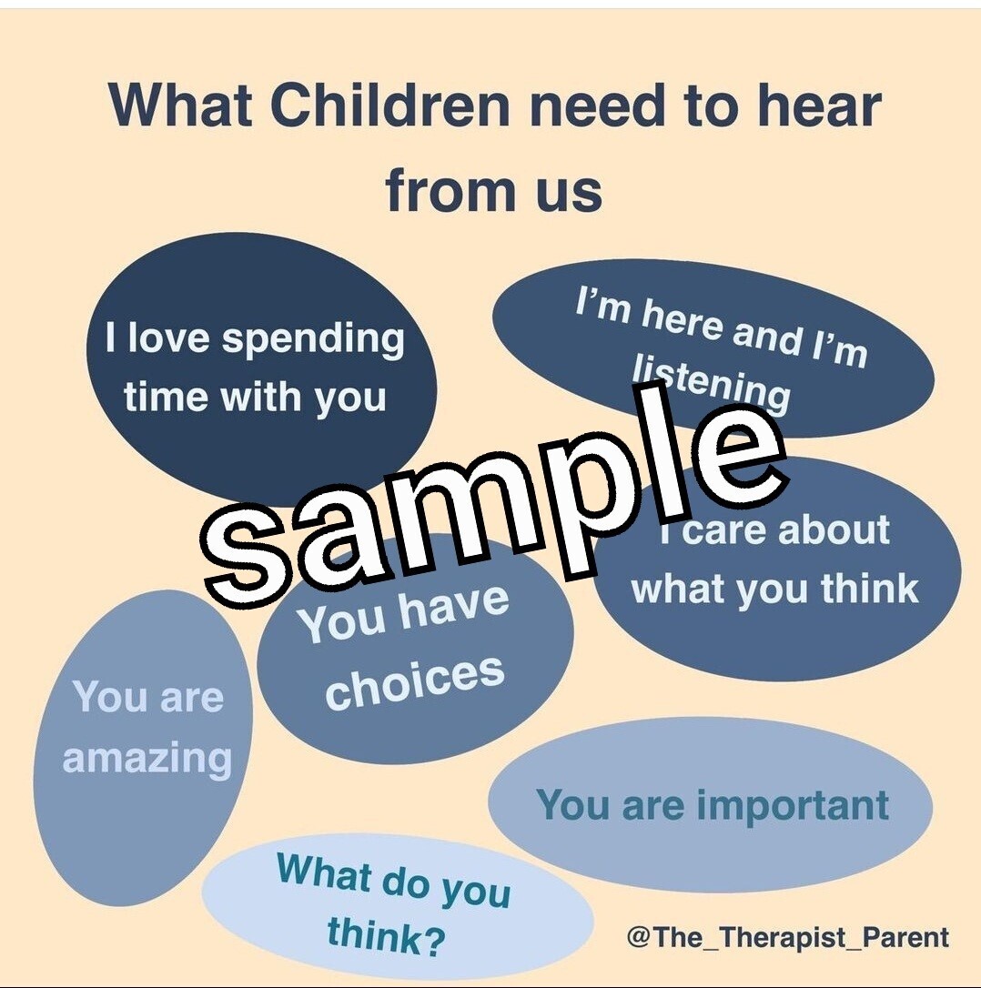 Downloadable Poster - Children Need to hear