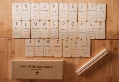 Mindfulness A to Z cards