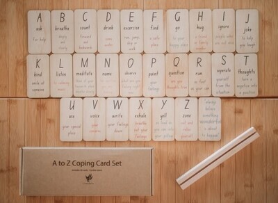 Coping A to Z cards