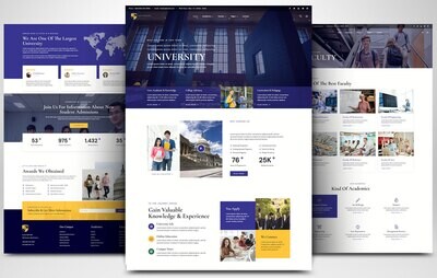 Webseite zum Thema Ausbildung & Karriere auf Basis von WORDPRESS CMS