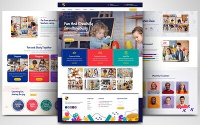 Website on love, family & children based on WORDPRESS CMS