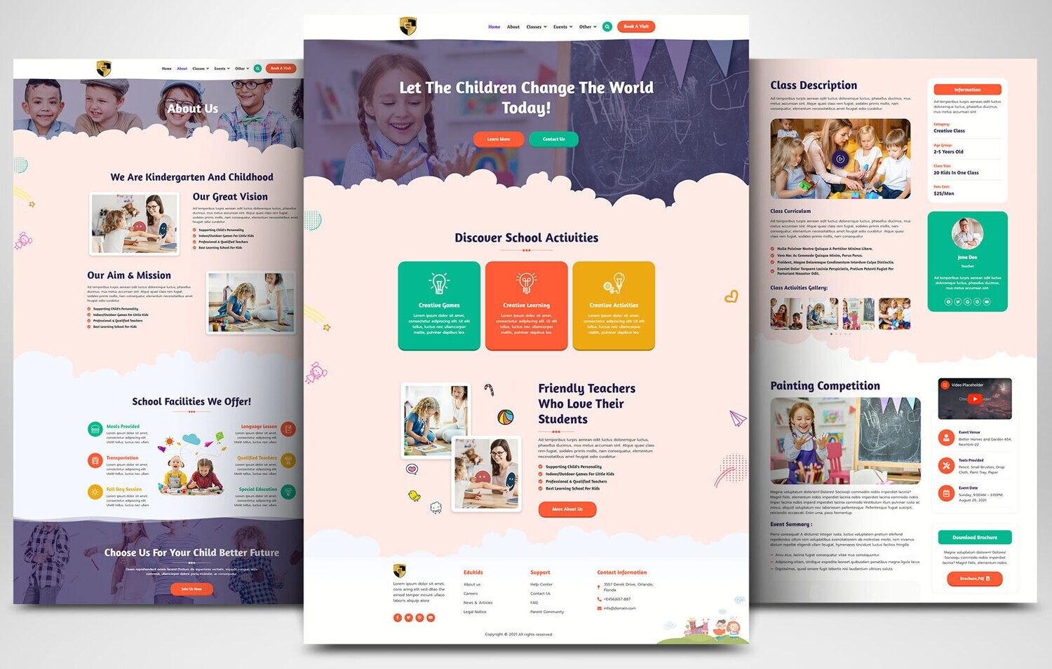 Webseite zum Thema Liebe, Familie &amp; Kinder auf Basis von WORDPRESS CMS