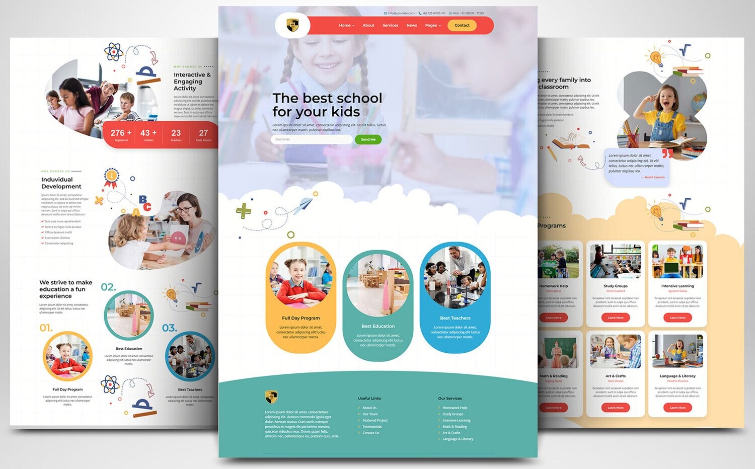 Webseite zum Thema Liebe, Familie &amp; Kinder auf Basis von WORDPRESS CMS