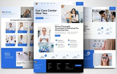 Website on medicine & health based on WORDPRESS CMS