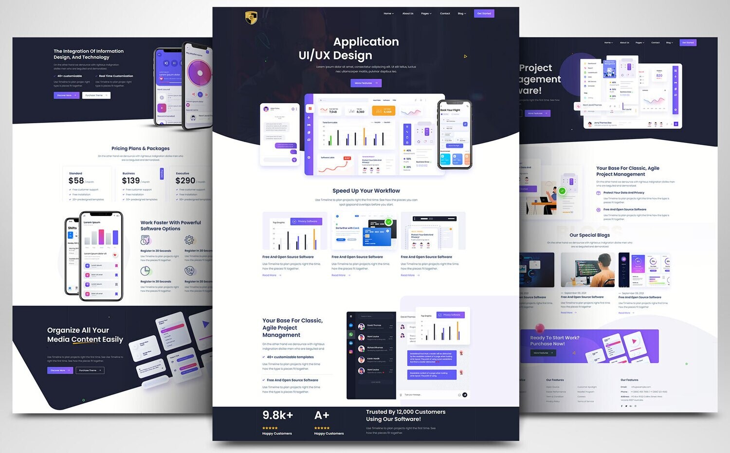 Webseite zum Thema Software &amp; Hardware auf Basis von WORDPRESS CMS