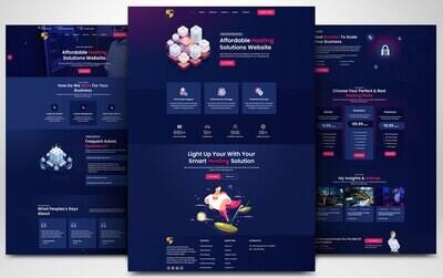 Webseite zum Webhosting & Internet Services auf Basis von WORDPRESS CMS Webseite zum Webhosting & Internet Services auf Basis von WORDPRESS CMS