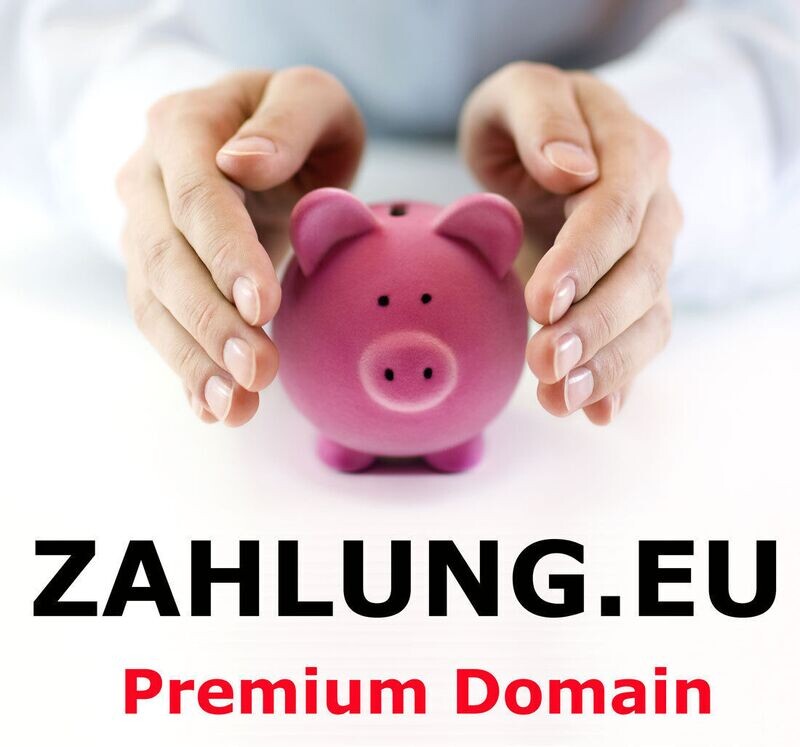 zahlung.eu Business Domain für Euro Geld Banken Finanzen Zahlungen Money Bank