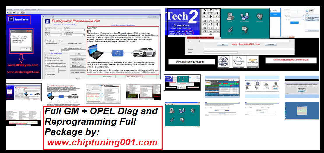 08- OPEL+GM Full Modules Programming and Development Kit Tool (GM DPS 4.51 + XBusToolKit)