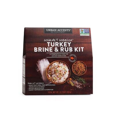 Gourmet Gobbler® Turkey Brine & Rub Kit