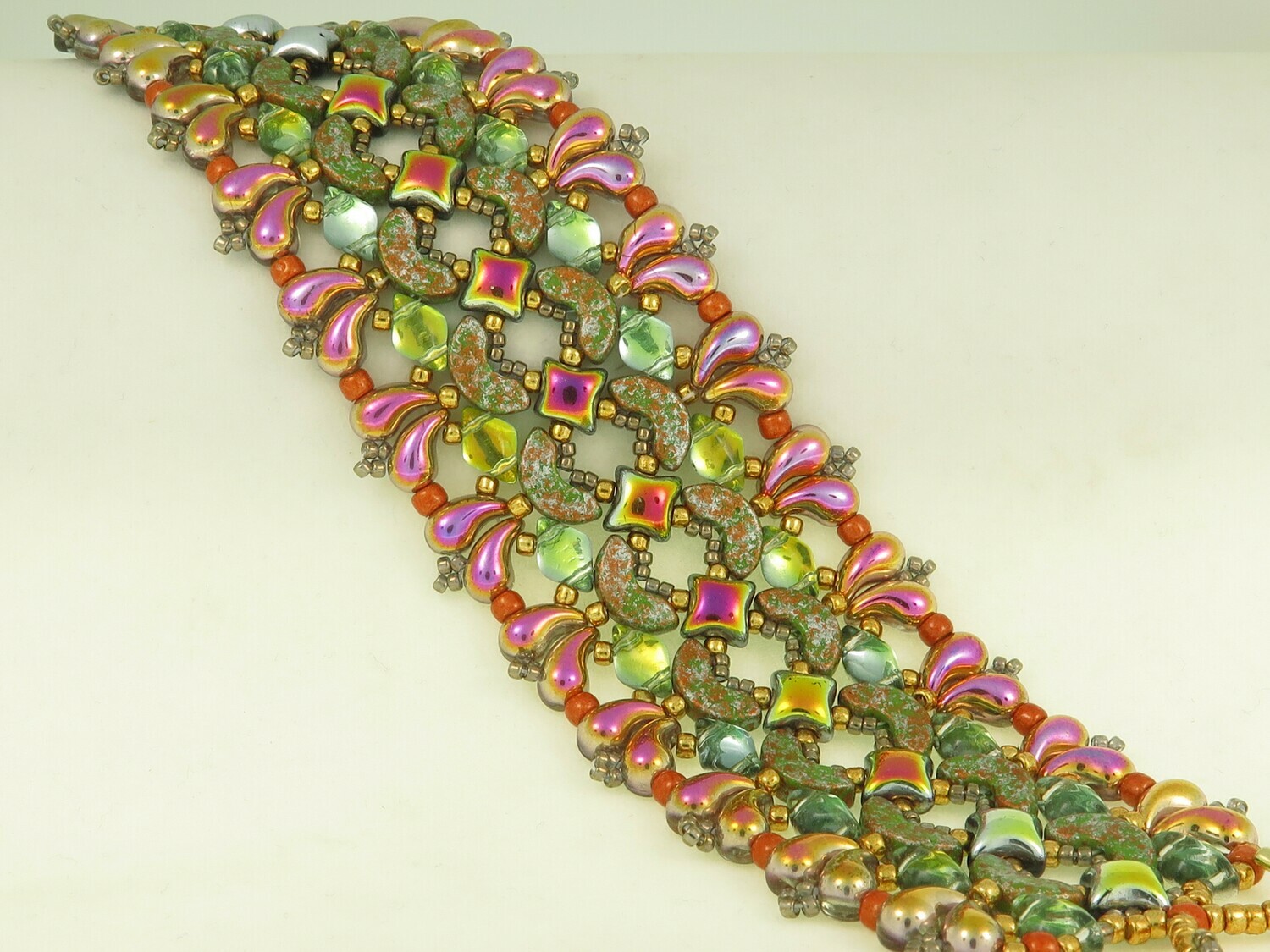 Fiesta Bracelet -Beading Tutorial - PDF