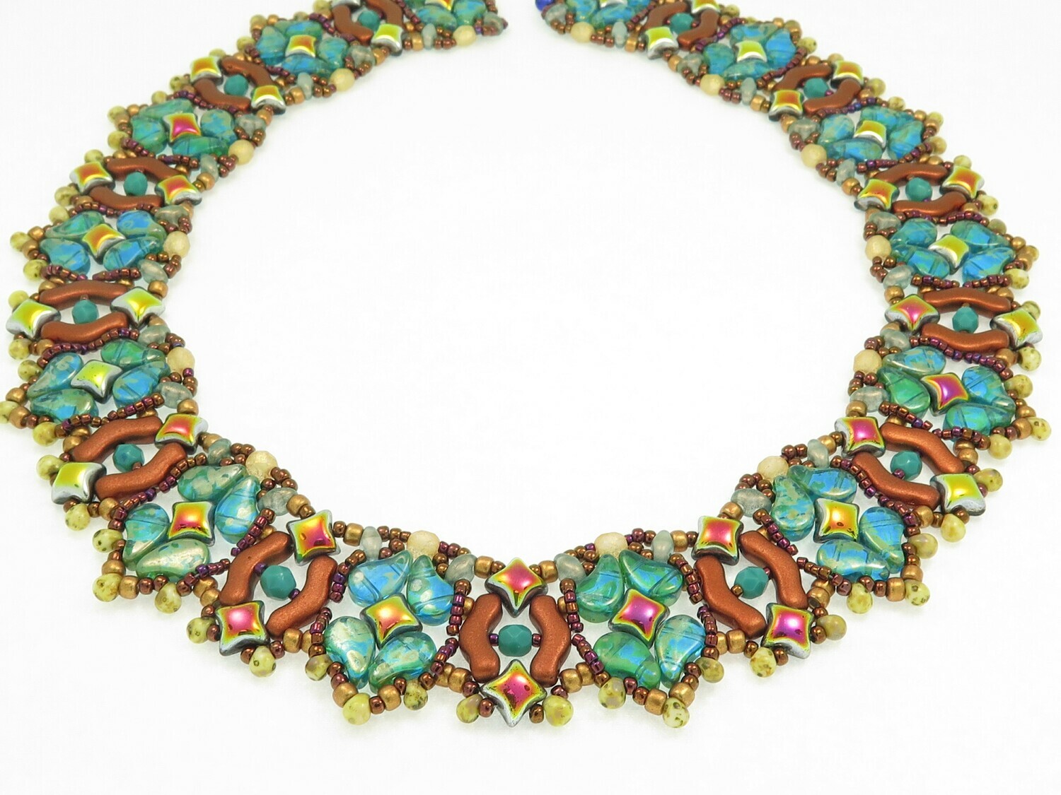 Groove Necklace - Beading Tutorial - PDF