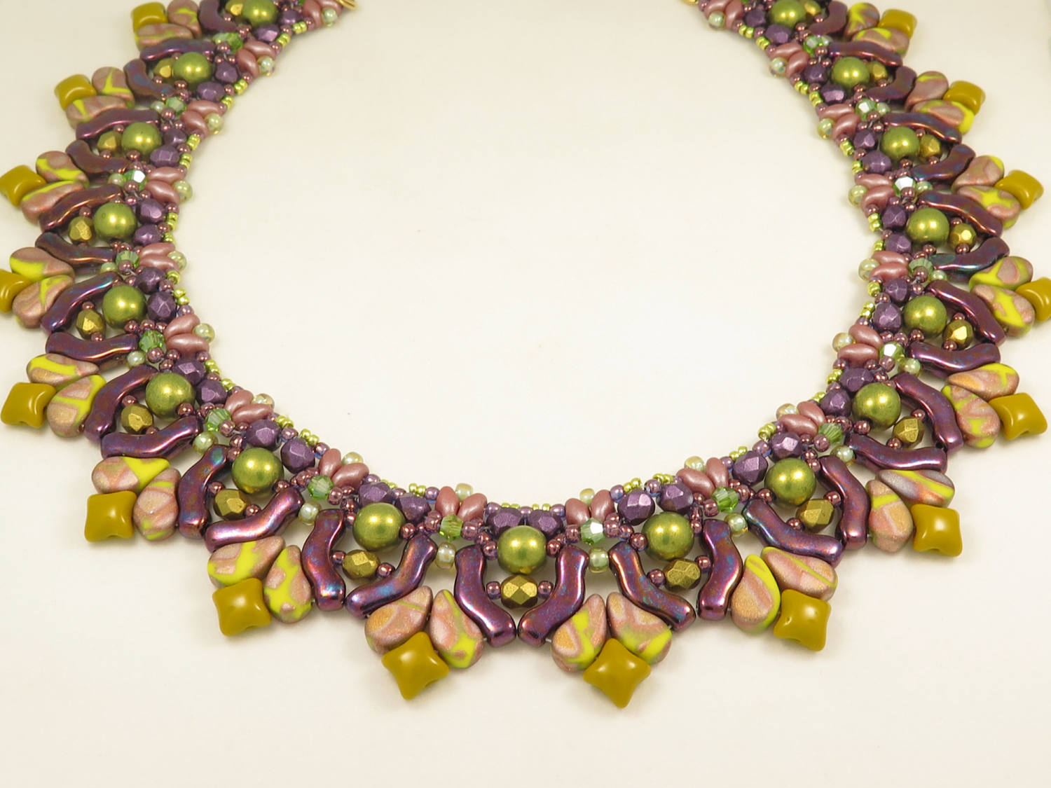 Arches Necklace - Beading Tutorial - PDF