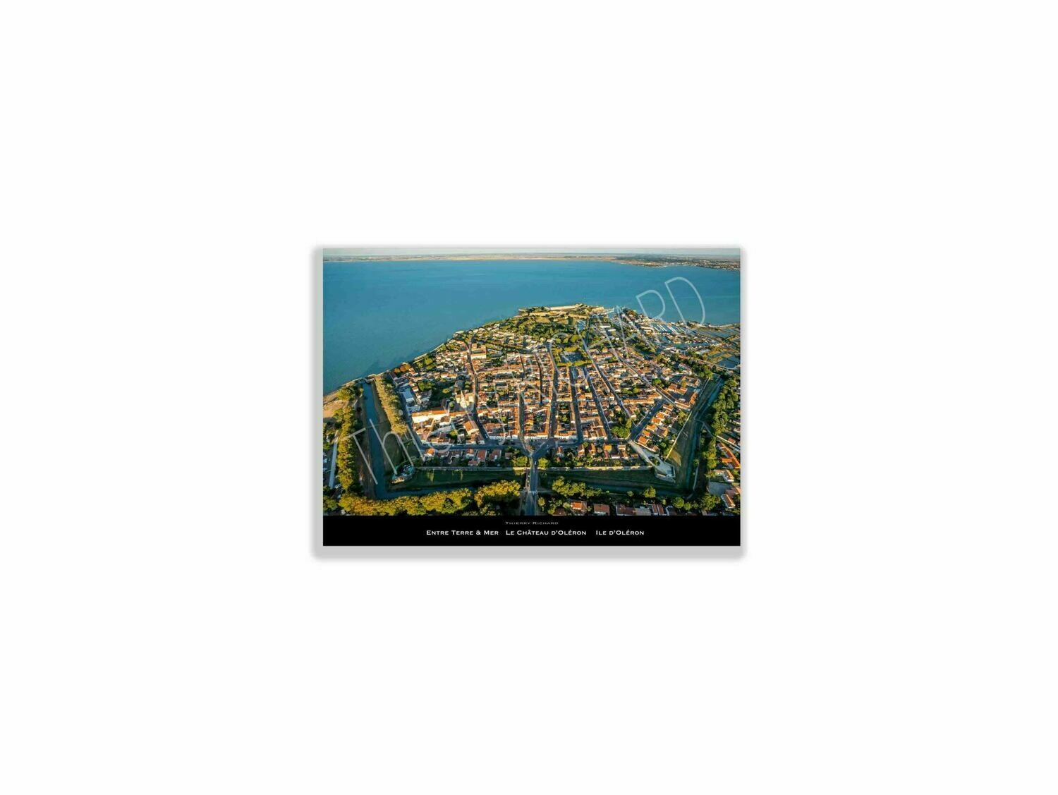 Entre Terre & Mer Le Château d'Oléron, Dimensions photo: Tirage 30x40 cm