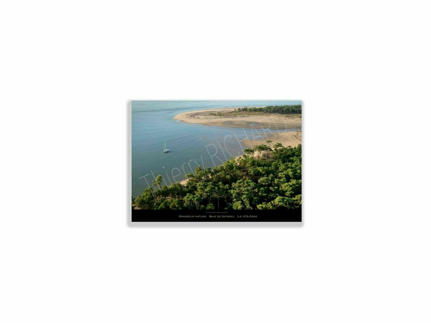 Grandeur nature baie de Gatseau, Dimensions photo: Tirage 30x40 cm