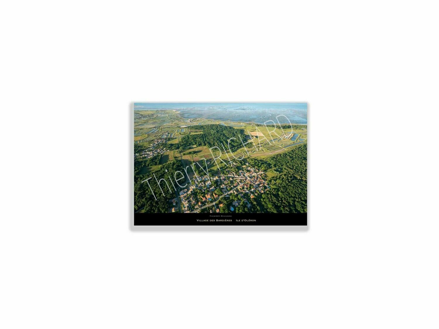 Village des Bardières, Dimensions photo: Tirage 30x40 cm