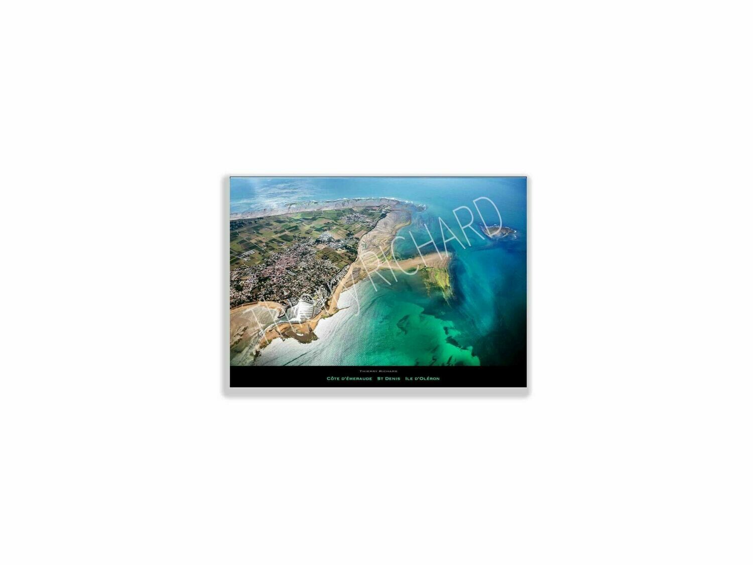 Côte d'émeraude St Denis, Dimensions photo: Tirage 30x40 cm