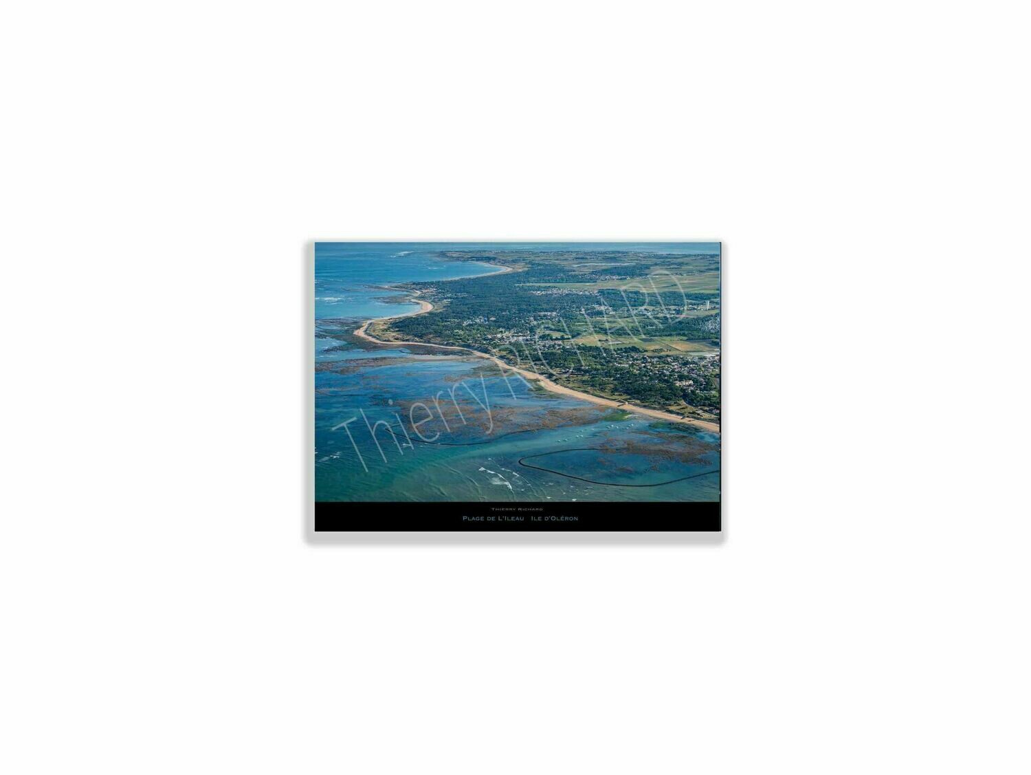 Plage de l'ileau, Dimensions photo: Tirage 30x40 cm
