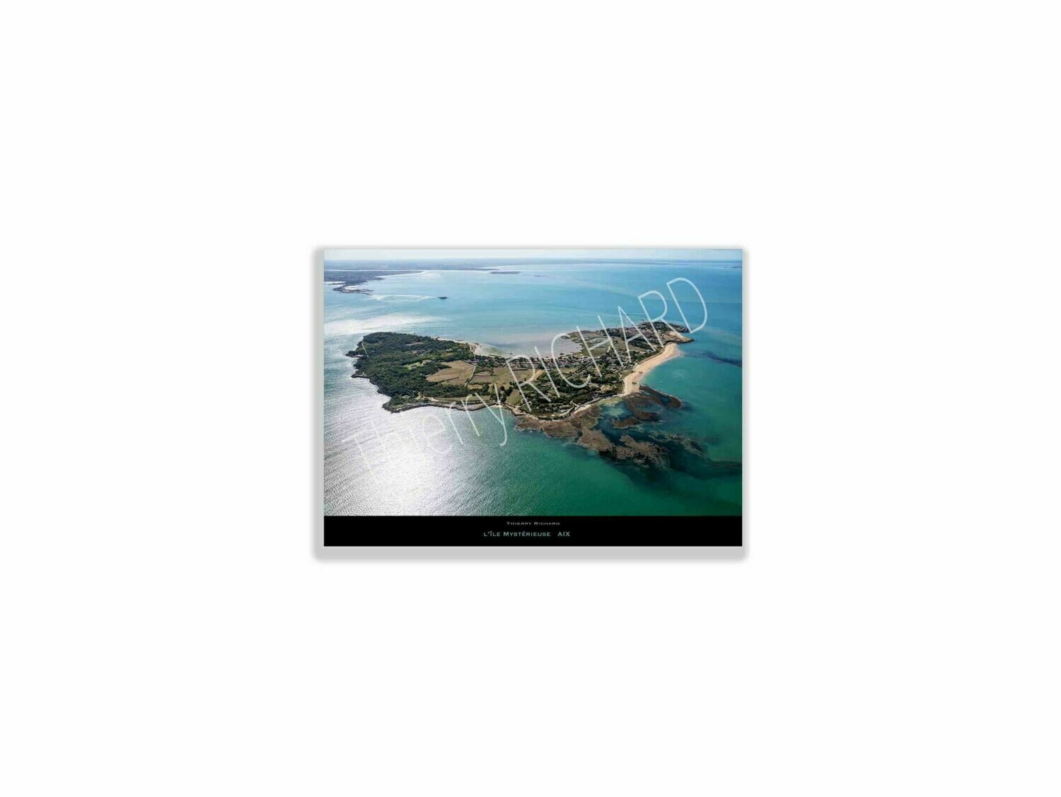 l'île Mystérieuse Aix, Dimensions photo: Tirage 30x40 cm