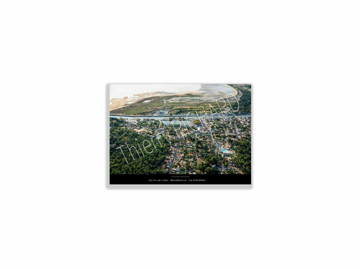 Au fil de l'eau Boyardville, Dimensions photo: Tirage 30x40 cm