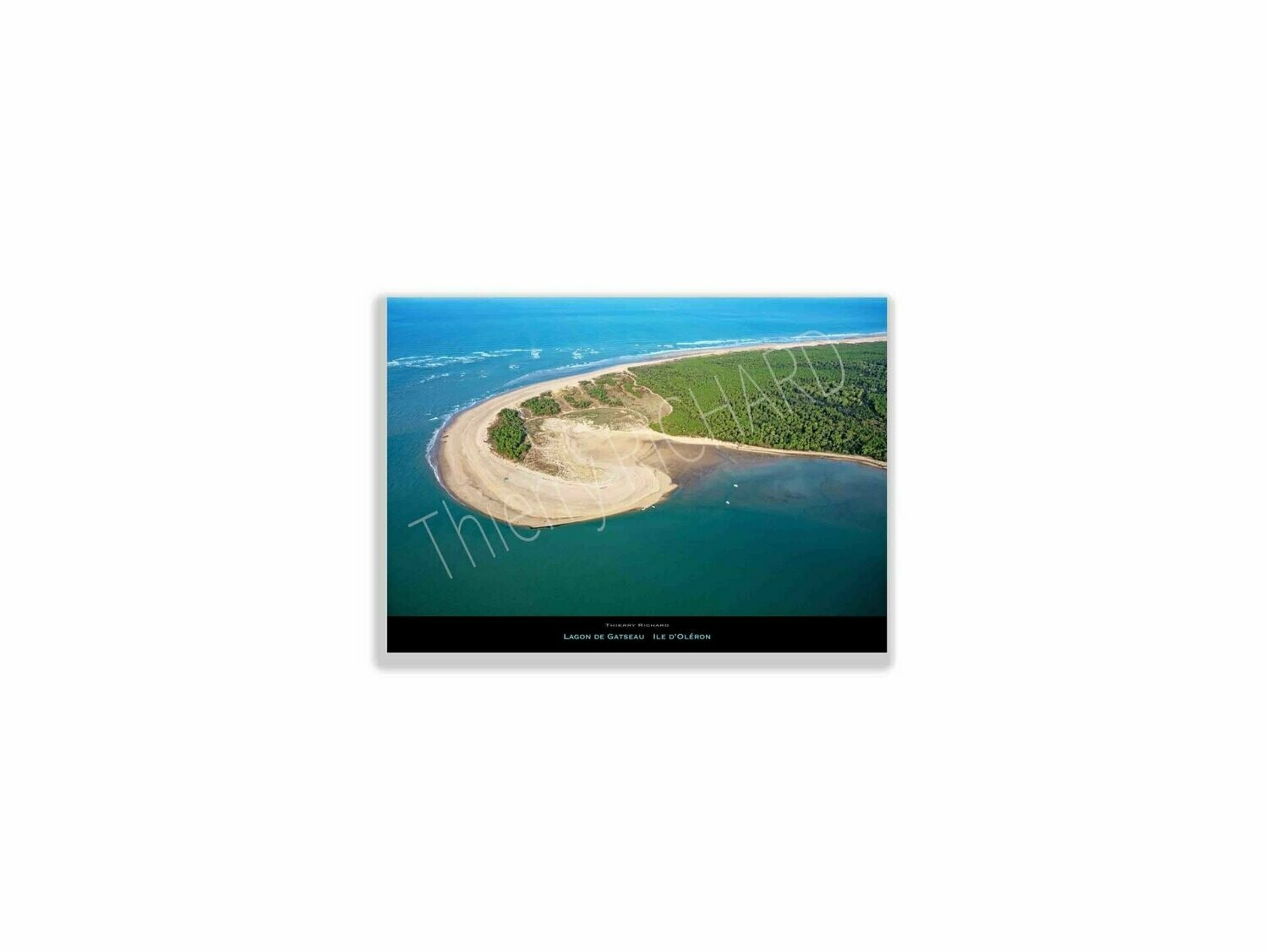 Lagon de Gatseau, Dimensions photo: Tirage 30x40 cm