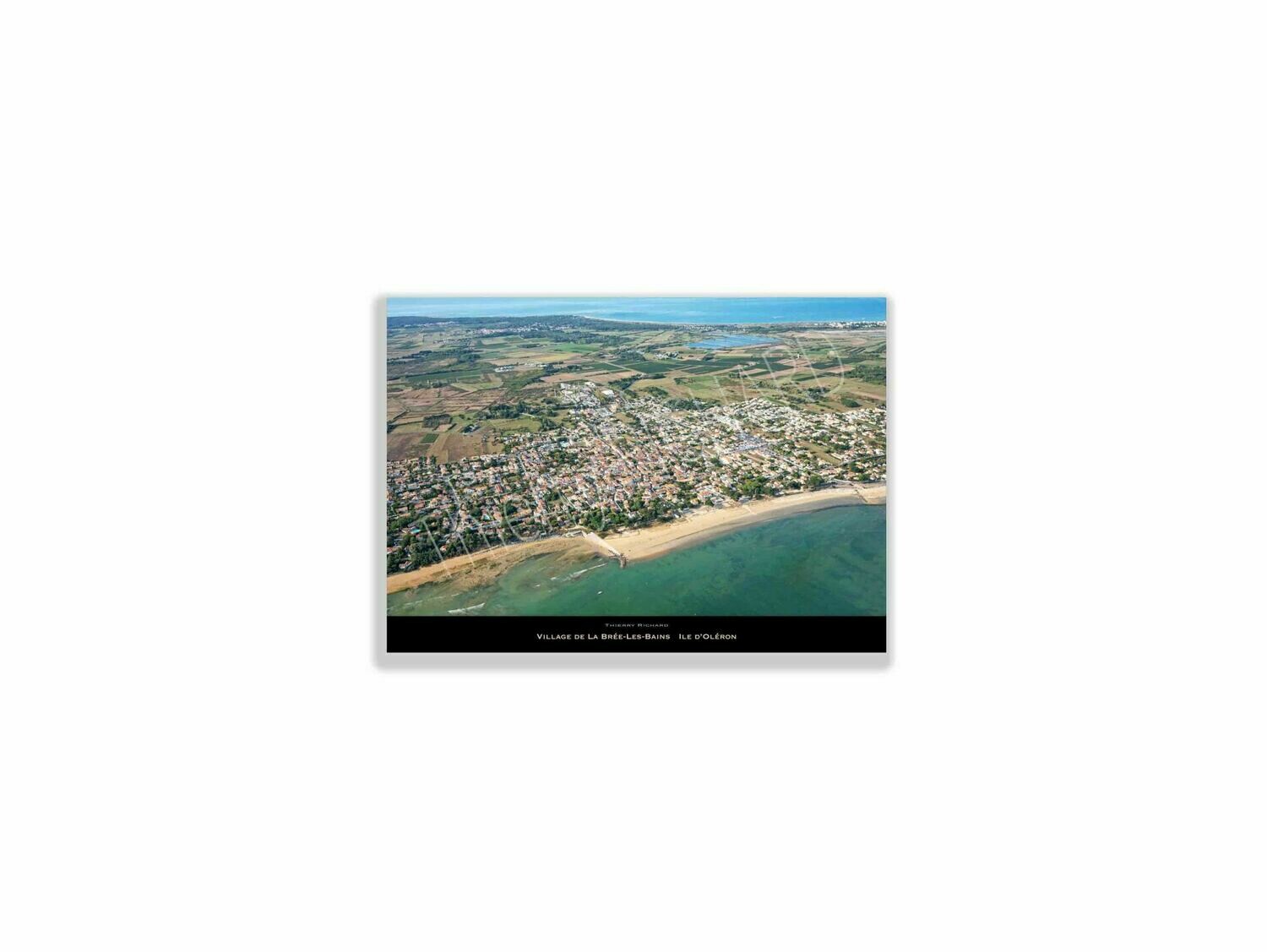 Village de La-Brée-Les-Bains, Dimensions photo: Tirage 30x40 cm