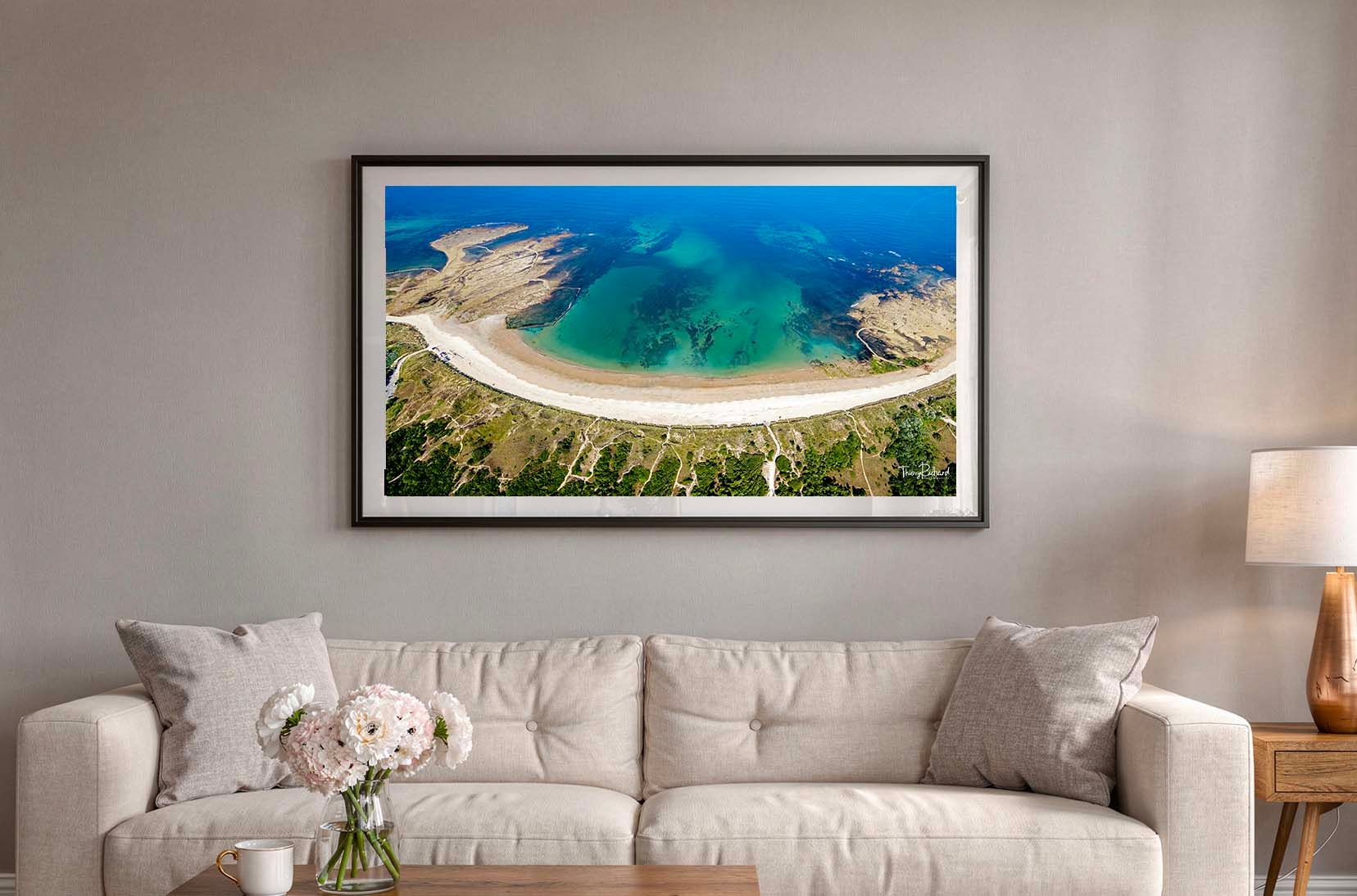 Grandeur nature baie des sables vignier