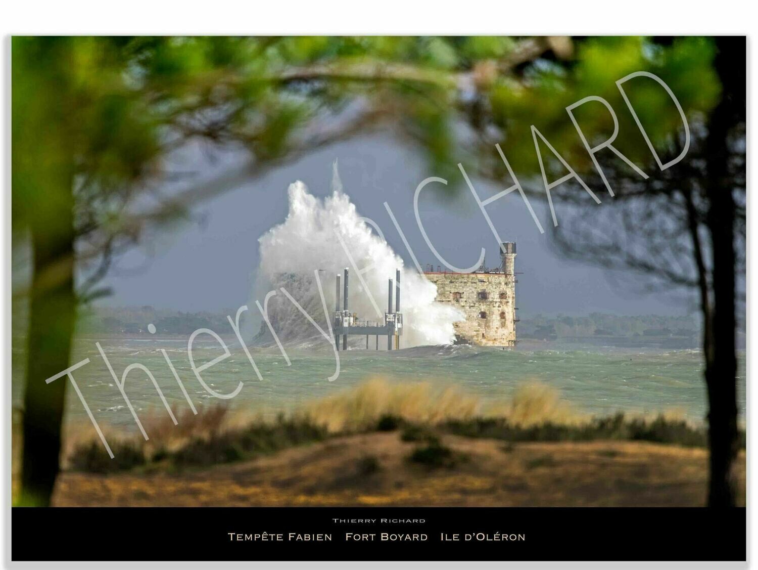 Tempête Fabien Fort Boyard