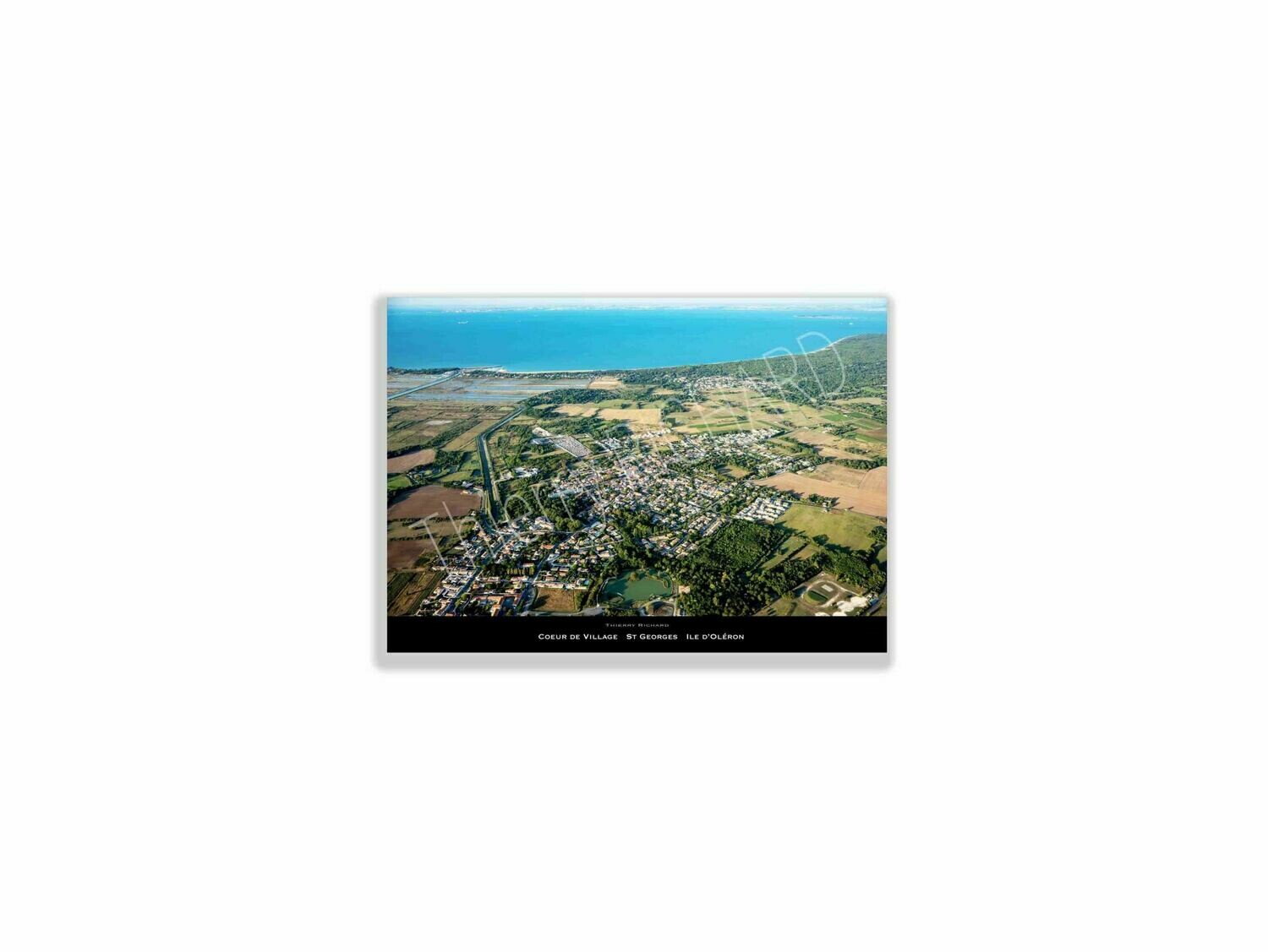 Coeur de Village Dolus d'Oléron, Dimensions photo: Tirage 30x40 cm