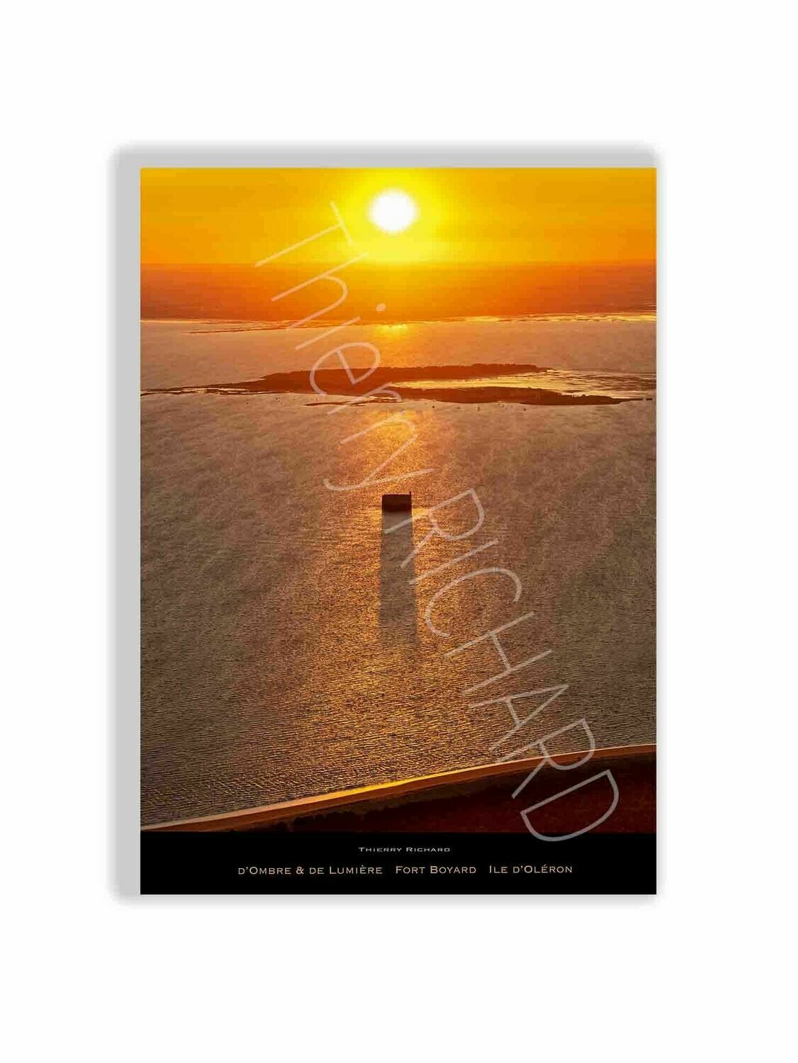d'Ombre & de lumière Fort Boyard d'Ombre & de lumière Fort Boyard, Dimensions photo: Tirage 50x70 cm