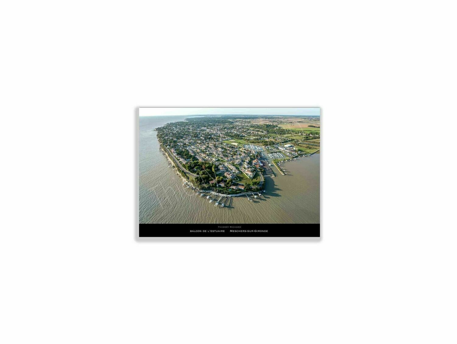 Balcon de l'estuaire Meschers sur Gironde Balcon de l'estuaire Meschers sur Gironde, Dimensions photo: Tirage 30x40 cm