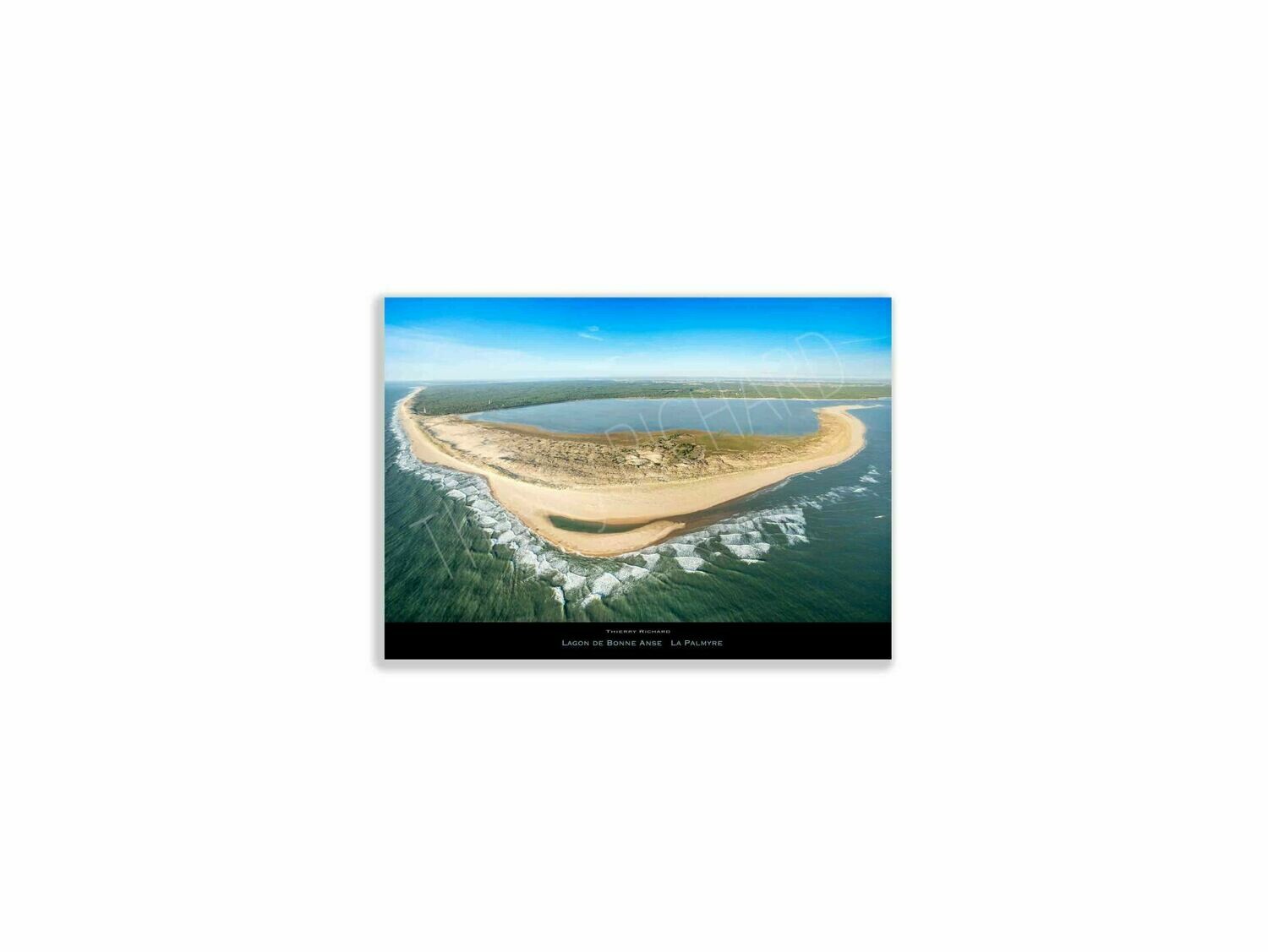 Lagon de Bonne Anse La Palmyre Lagon de Bonne Anse La Palmyre, Dimensions photo: Tirage 30x40 cm