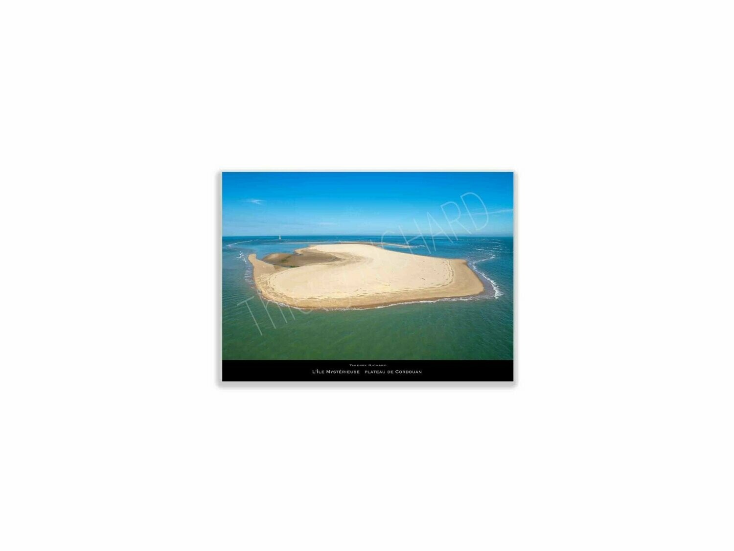 l'Ile mystérieuse Plateau de Cordouan l'Ile mystérieuse Plateau de Cordouan, Dimensions photo: Tirage 30x40 cm