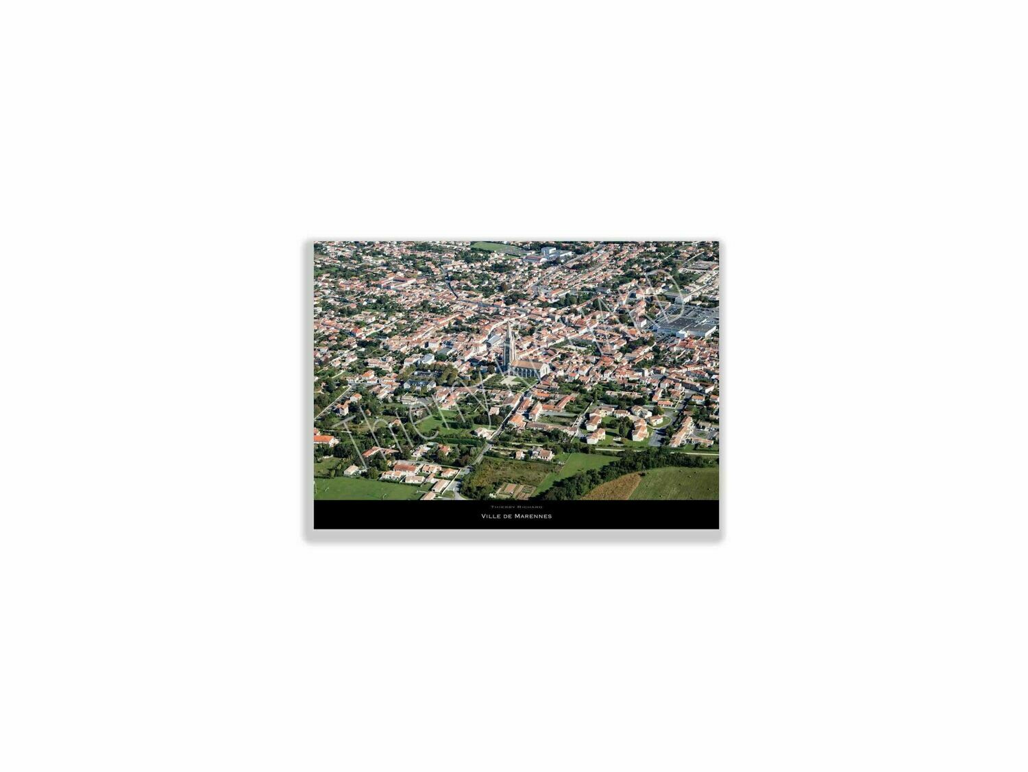 Ville de Marennes Ville de Marennes, Dimensions photo: Tirage 30x40 cm