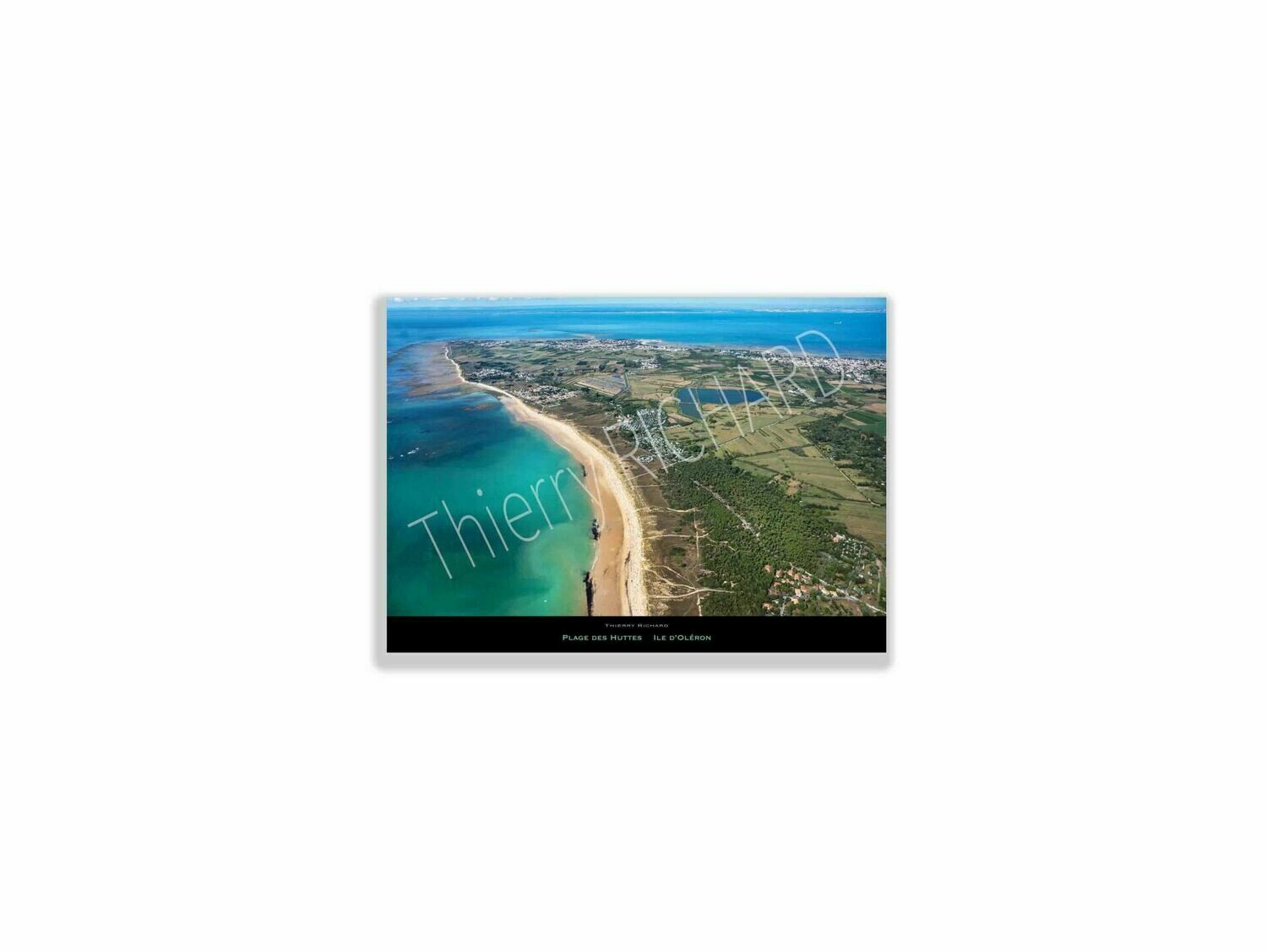 Plage des Huttes Plage des Huttes, Dimensions photo: Tirage 30x40 cm