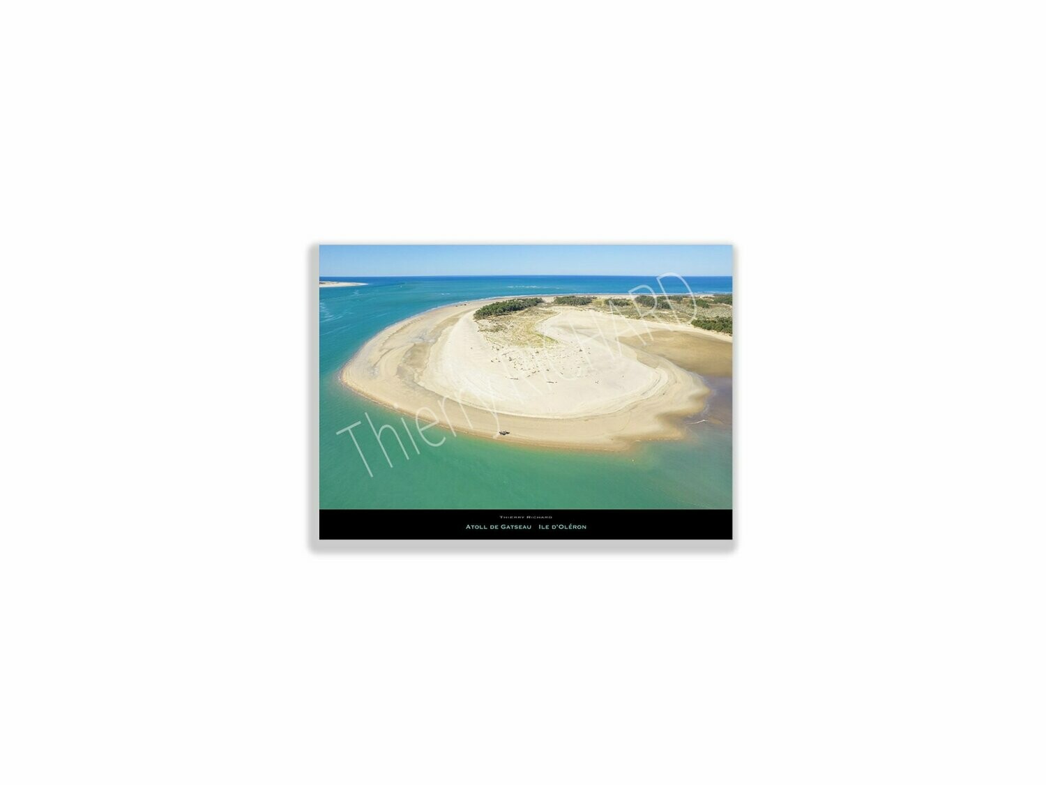 Atoll de Gatseau, Dimensions photo: Tirage 30x40 cm