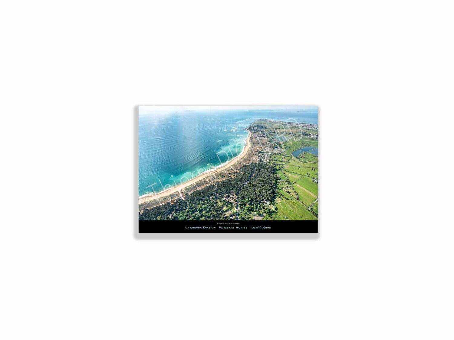 La grande évasion plage des huttes, Dimensions photo: Tirage 30x40 cm