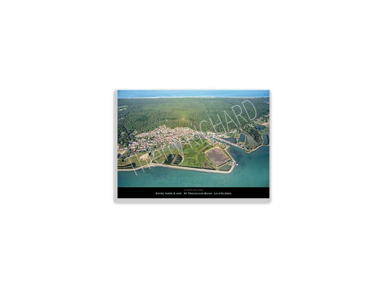 Entre terre & mer St-Trojan-Les-Bains, Dimensions photo: Tirage 30x40 cm