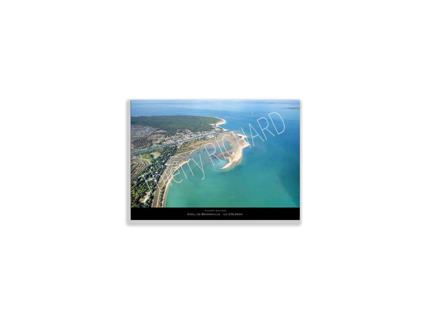 Atoll de Boyardville, Dimensions photo: Tirage 30x40 cm